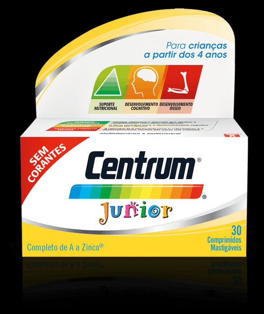 Centrum Júnior New flavor (x30 chewable tablets) - Healtsy