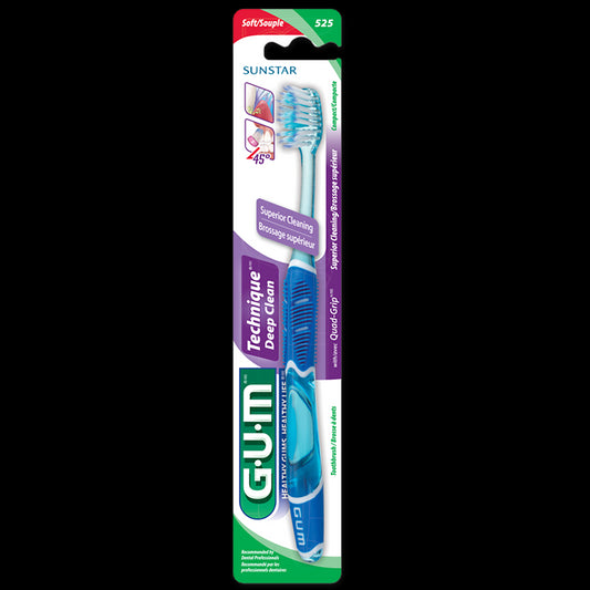 Gum Technique Pro Toothbrush 525 Compact_ Smooth - Healtsy