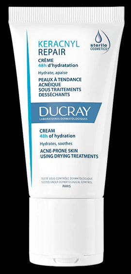 Ducray Keracnyl Repair Cream - 50ml - Healtsy