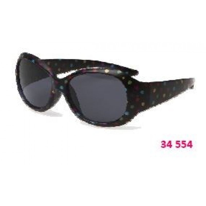 P Titboo Sunglasses Female Black Polka Dots _6-12 years - Healtsy