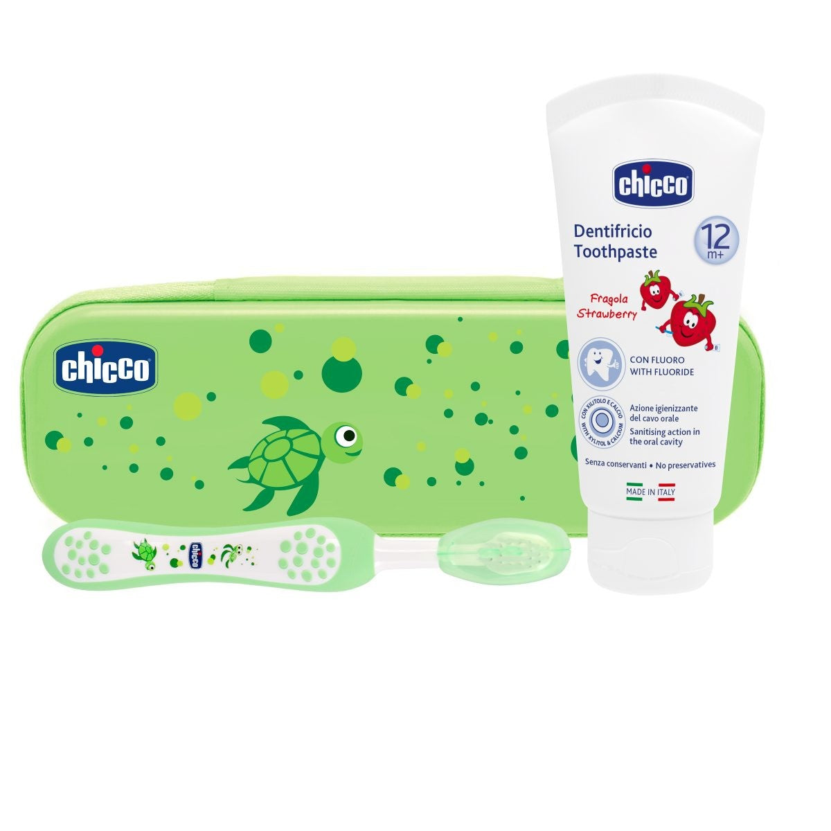 Chicco Neutral Oral Hygiene Set 12m+ - Healtsy