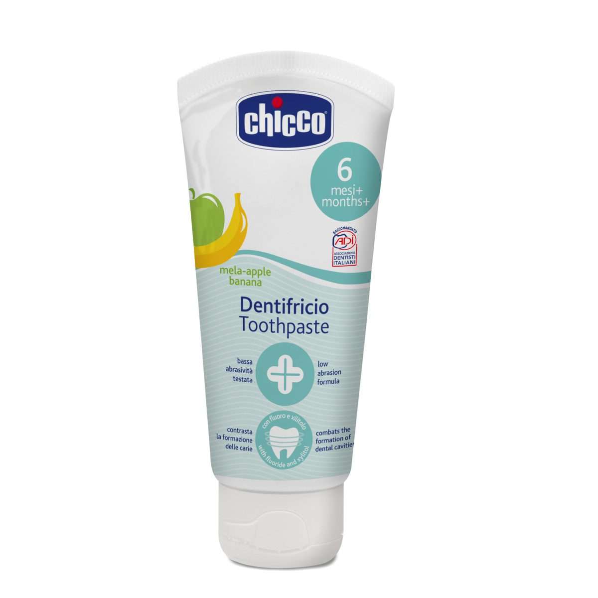 Chicco Pasta Apple-Banana Toothpaste 6m+ - Healtsy