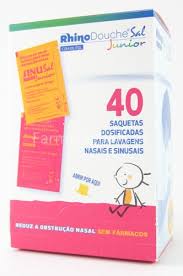 Rhinodouch Salt Junior Nasal Wash Sachets - 2.5g (x40 units) - Healtsy