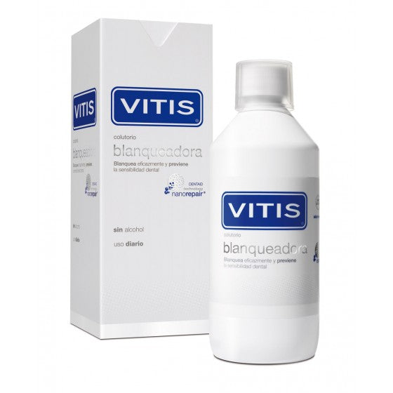 Vitis Mint Whitening Mouthwash - 500ml - Healtsy