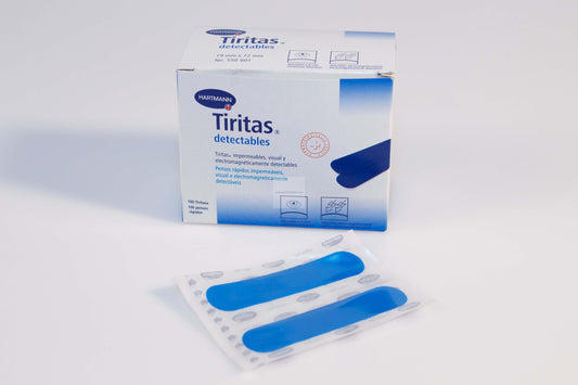 Detectable Strips Tiritas - 19x72mm (x100 units) - Healtsy