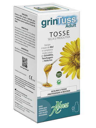 Grintuss Adult Poliresin Syrup - 180g - Healtsy