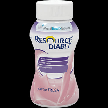 Resource Diabet Oral Solution Strawberry - 200ml (x4 units) - Healtsy