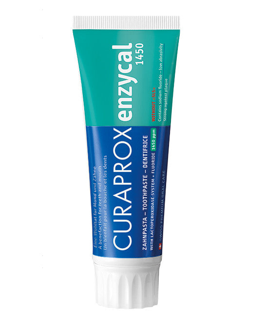 Curaprox Enzycal 1450 Toothpaste - 75ml - Healtsy