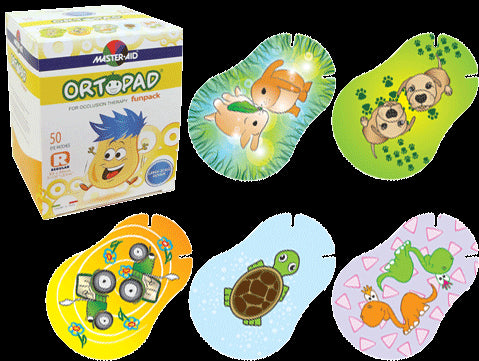 Ortopad Funpack Regular Ophthalmic Patch (x50 units) - Healtsy