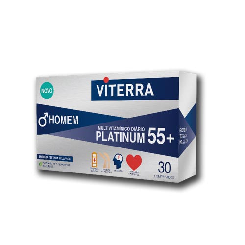 Viterra Man Platinum 55+ Tablets (x30 units) - Healtsy