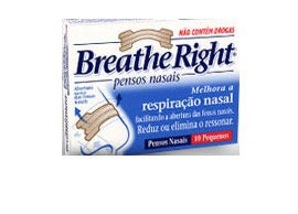 Breathe Right Large Transparent Nasal Strips (x10 units) - Healtsy