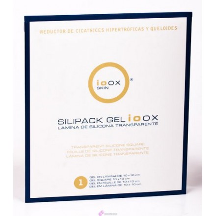 Silipack Gel Ioox Gel In Lamina - 10 X 10cm - Healtsy