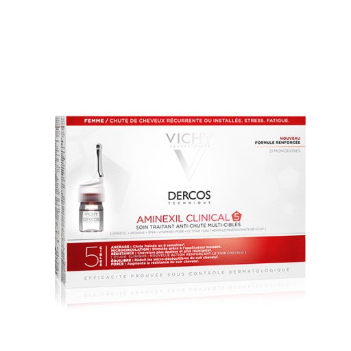 Dercos Technique Aminexil Clinical Woman (x21 units) - Healtsy