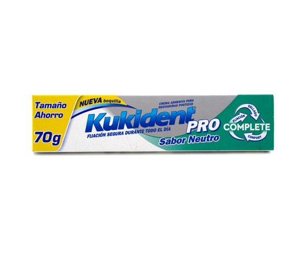 Kukident Pro Complete Cream Neutral Prosthesis - 70g - Healtsy