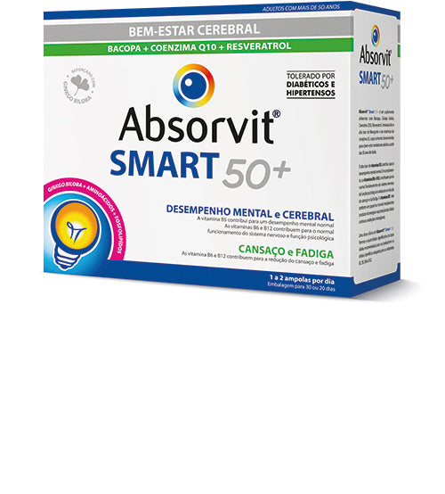 Absorvit Smart 50+ Ampoules - 10ml (x30 units) - Healtsy