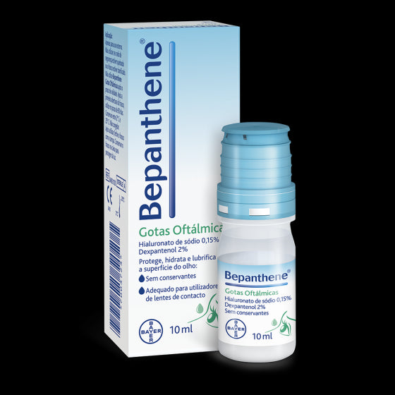 Bepanthene Ophthalmic Drops - 10ml - Healtsy