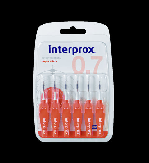 Interprox Brush Super Micro 0.7 (x6 units) - Healtsy