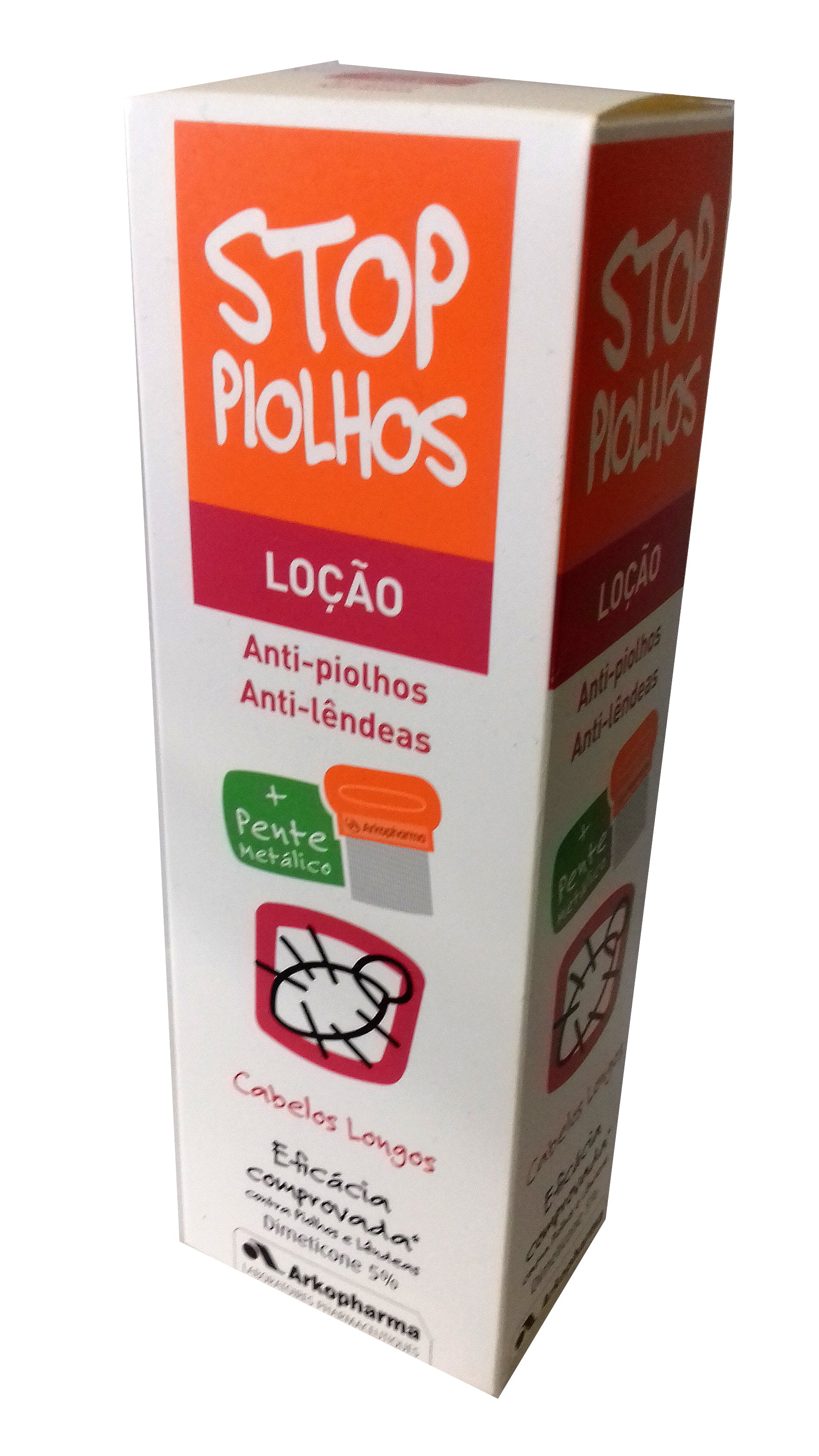 Stop Lice Lotion Long Hair -100ml + Comb - Healtsy