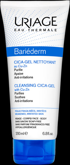 Uriage Bariéderm Cleansing Cica-gel - 200ml - Healtsy