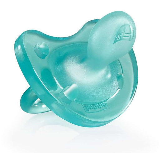 Chicco Pacifier Physio Soft Silicone_Blue_12m+ - Healtsy