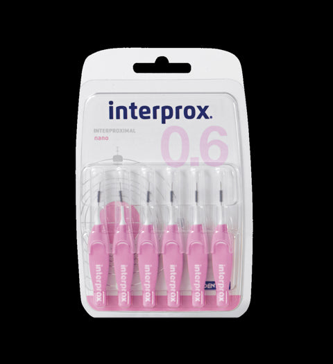 Interprox Brush Nano 0.6 (x6 units) - Healtsy