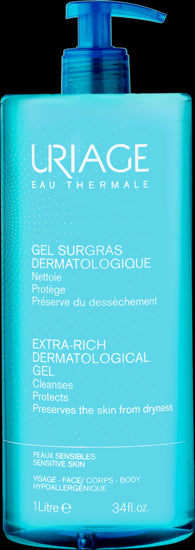 Uriage Extra-rich Dermatological Gel - 1L - Healtsy