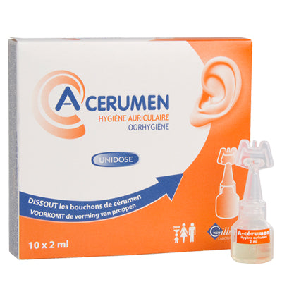 A-Cerumen Solution - 2ml (x10 units) | Healtsy