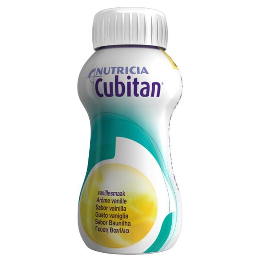 Cubitan Vanilla Solution Bottles - 200ml (x4 units) - Healtsy