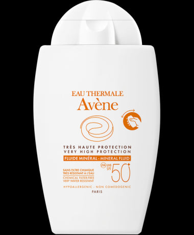 Avène Solar Mineral SPF50+ Fluid - 40ml - Healtsy