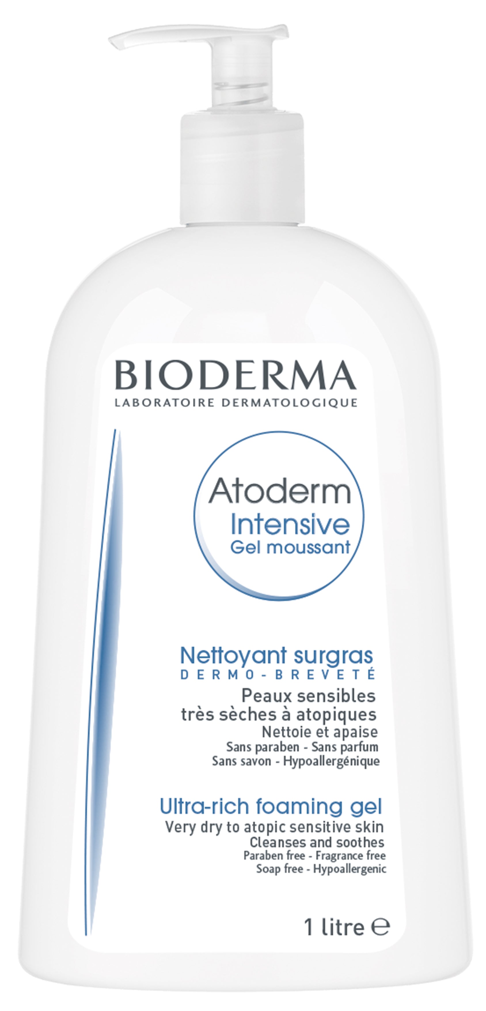 Atoderm Intensive Gel moussant 1L - Healtsy