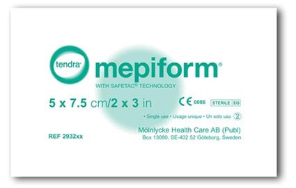 Mepiform Bandage - 5x7,5cm (x5 units) - Healtsy