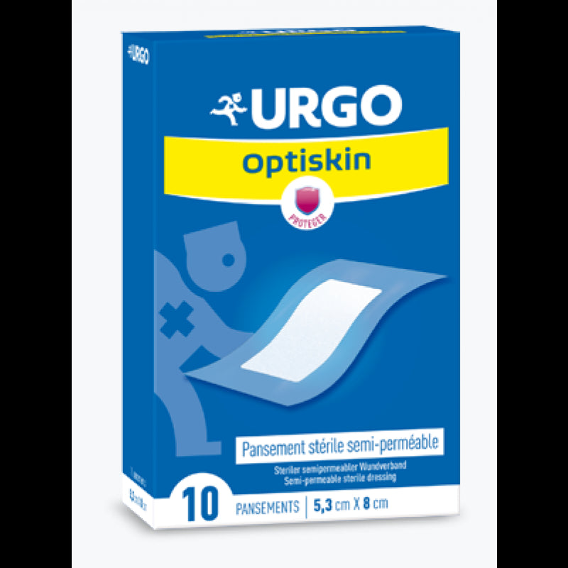 Urgo Optiskin Transparent Patch - 5.3X8cm (x10 units) - Healtsy