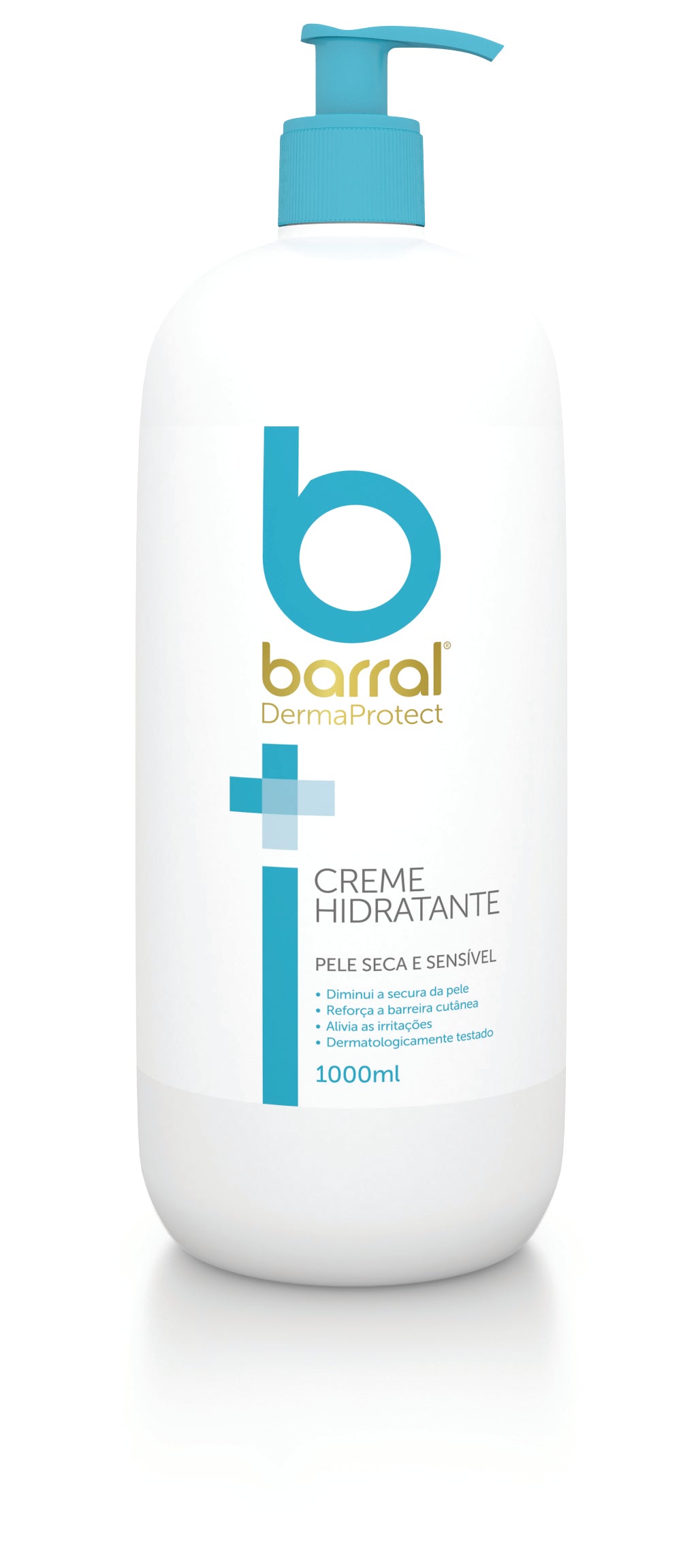 Barral Dermaprotector Moisturizing Cream - 1000ml - Healtsy