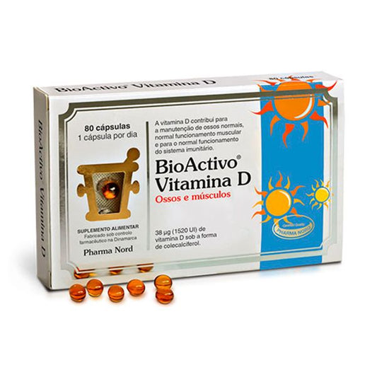 Bioactive Vitamin D Capsules (x80 units) - Healtsy