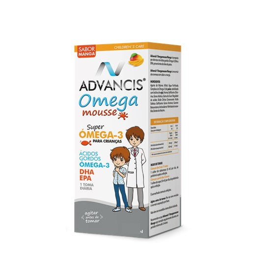 Advancis Omega Mousse Emulsion Mango - 200ml - Healtsy