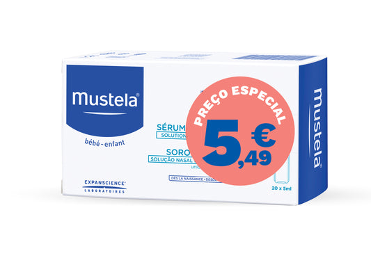 Mustela Baby Saline (x40 units) Special Price - Healtsy