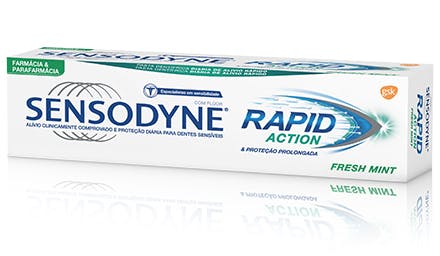 Sensodyne Rapid Fresh Mint Toothpaste - 75ml - Healtsy