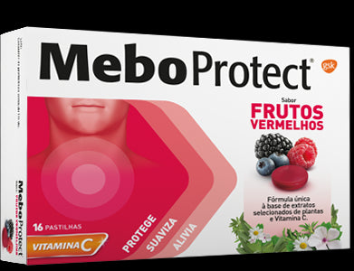 Meboprotect Frutos Vermelhos Pastilhas (x16 unidades) - Healtsy