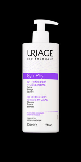 Uriage Gyn-Phy Refreshing Gel Intimate Hygiene - 500ml - Healtsy