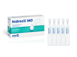 Hydrocil MD Ophthalmic Drops Solution - 0.5ml (x60 units) - Healtsy