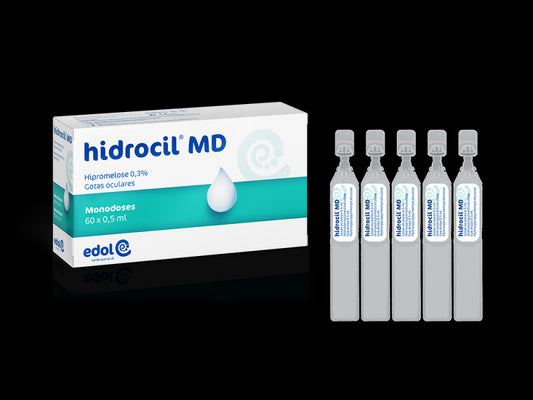 Hydrocil MD Ophthalmic Drops Solution - 0.5ml (x60 units) - Healtsy