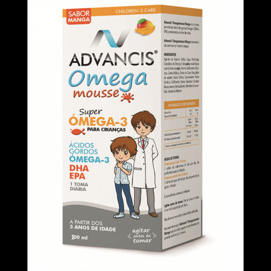 Advancis Omega Mousse Emulsion Mango - 100ml - Healtsy