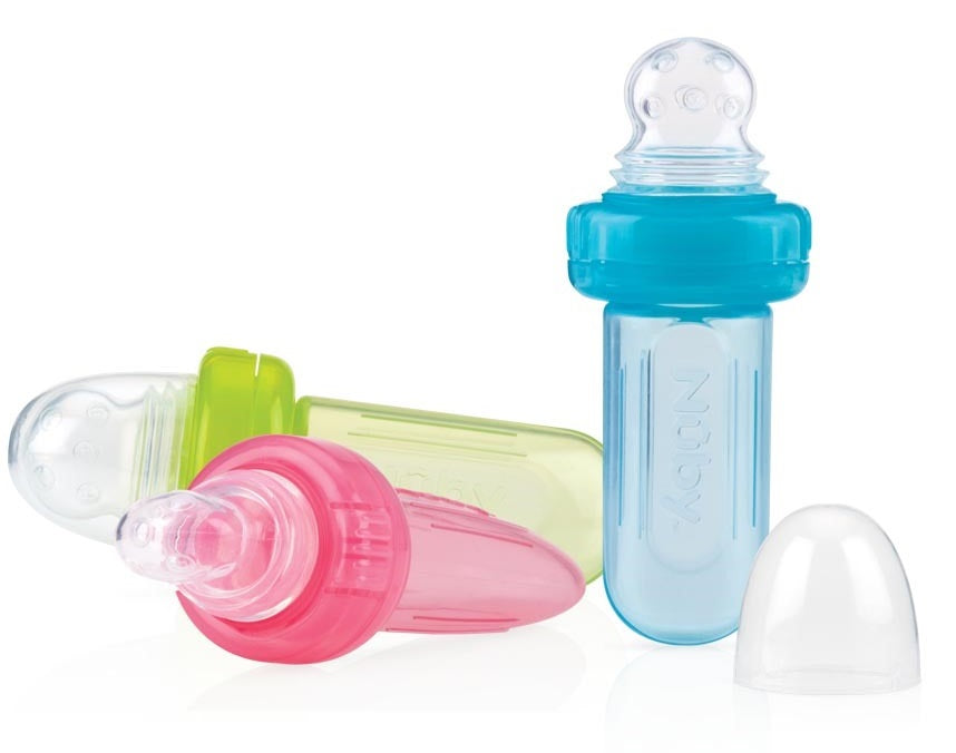 Nuby Silicone Feeder 6m + - Healtsy