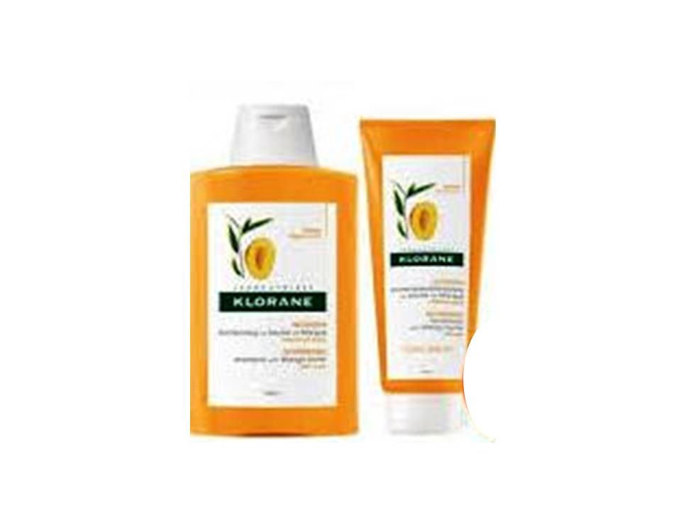 Klorane Capillary Shampoo Manga - 400ml + Offer Balsam Manga - 50ml - Healtsy