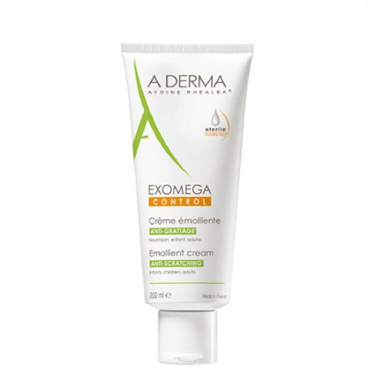A-Derma Exomega Control Emollient Cream - 200ml - Healtsy