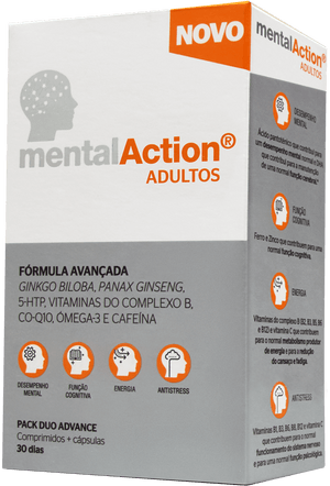 Mentalaction Adult Pills (x30 units) + Capsules (x30 units) - Healtsy