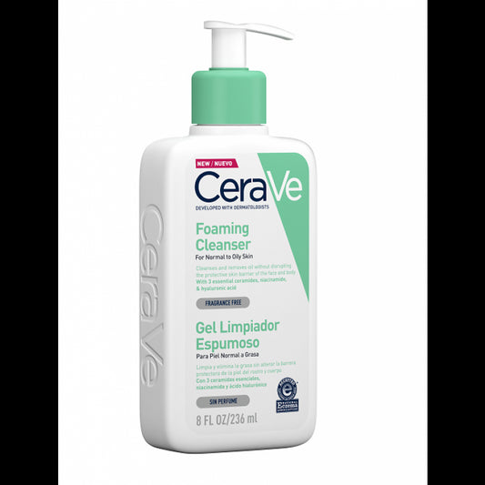 CeraVe Foaming Facial Cleanser 236 mL - Healtsy
