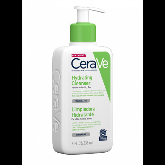 CeraVe Hydrating Facial Cleanser 236 mL - Healtsy