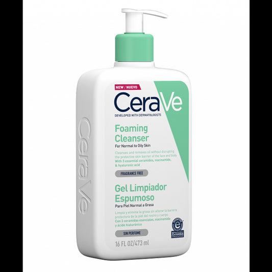CeraVe Foaming Facial Cleanser 473 mL - Healtsy