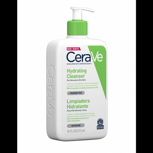CeraVe Hydrating Facial Cleanser 473 mL - Healtsy